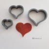 HEART 3D CUTTER for polymer/metal clay